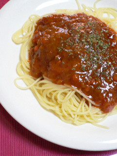 市販のミートソースを美味しく☆-レシピのメイン写真