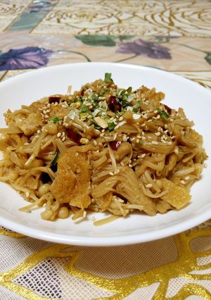 常備菜に✨えのきと油揚げのピリ辛煮✨-レシピのメイン写真