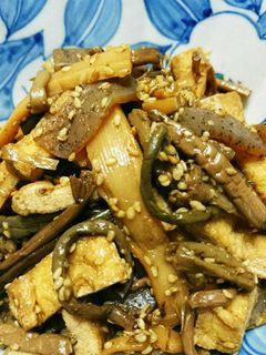 ゼンマイとメンマの炒め煮-レシピのメイン写真