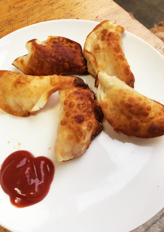 餃子の皮で☆サモサ風揚げ餃子-レシピのメイン写真
