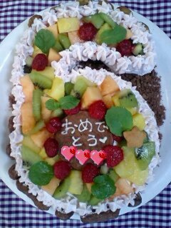 6歳の誕生日ケーキ-レシピのメイン写真
