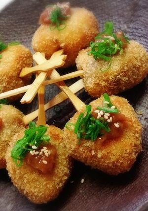 ☆よろこんぶおにぎり串カツ☆-レシピのメイン写真