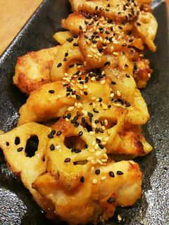 簡単常備菜☆鶏胸肉れんこん甘酢炒め-レシピのメイン写真