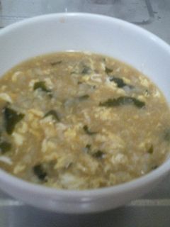 コンビニおにぎりで簡単雑炊-レシピのメイン写真