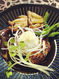 ☆鶏肉豆腐バーグ☆簡単ポン酢照り焼きタレ-レシピのメイン写真