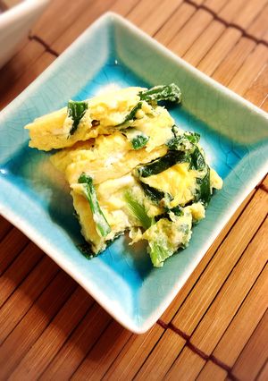 簡単!レンジでニラ玉-レシピのメイン写真