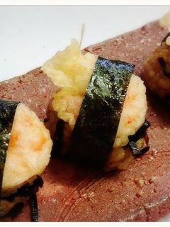 よろこんぶおにぎり☆天むす-レシピのメイン写真