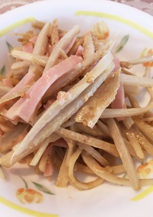 ゴボウサラダ-レシピのメイン写真