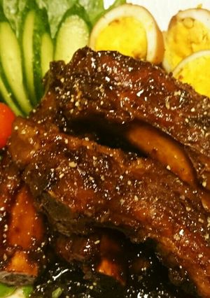 フライパンひとつで簡単スペアリブ♪-レシピのメイン写真