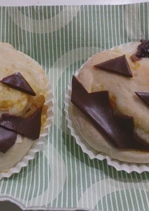 ハロウィーンカボチャとチョコロール-レシピのメイン写真