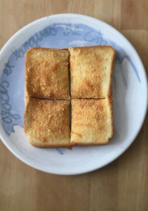サクサク美味しい粉チーズトースト-レシピのメイン写真