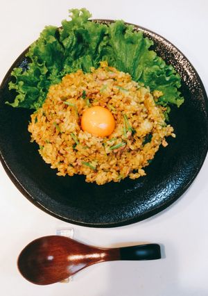 ☆簡単本格！パクチー香るカレーチャーハン-レシピのメイン写真