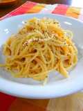 くにしゃんのシンプルたらこパスタ♪