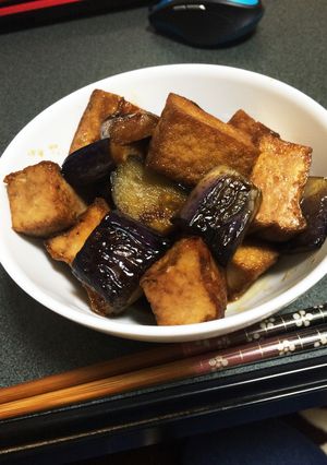 茄子と厚揚げのさっぱり炒め-レシピのメイン写真