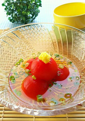 冷んやり美味しい☆だしトマト-レシピのメイン写真