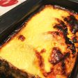 トマトとひき肉のグラタン