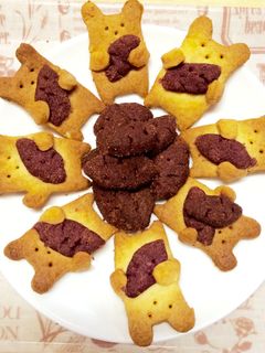 クッキー◎くまちゃんと焼きいも◎-レシピのメイン写真