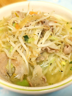野菜たっぷり！サッポロ一番塩ラーメン！-レシピのメイン写真