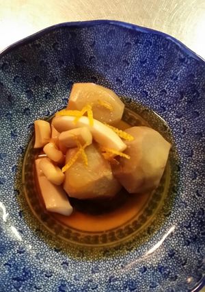 里芋とイカの簡単煮-レシピのメイン写真