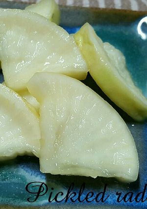 大根の漬け物～ご飯が進むからし漬け！-レシピのメイン写真