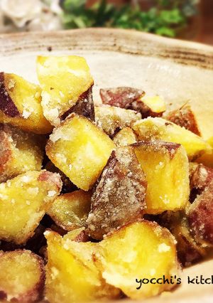 簡単！スイートポテト風カリカリ焼き-レシピのメイン写真