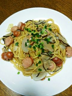 ⭐残り物で⭐和風パスタ⭐in 炊飯器-レシピのメイン写真
