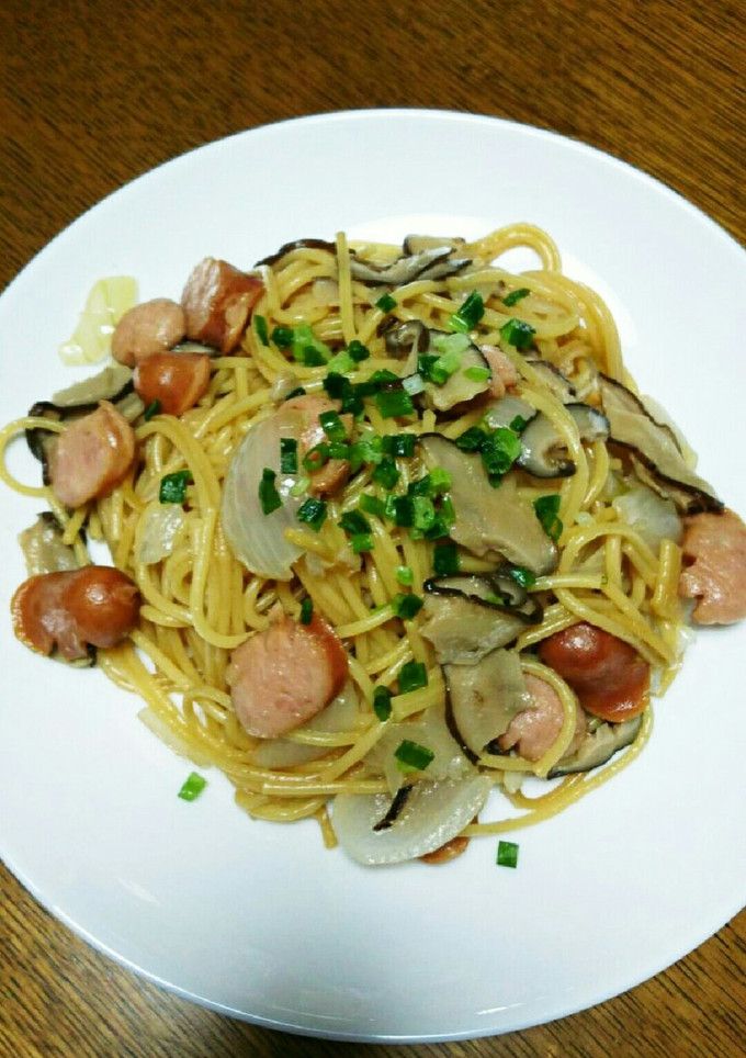 ⭐残り物で⭐和風パスタ⭐in 炊飯器-レシピのメイン写真