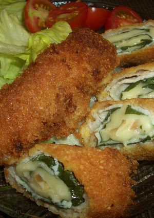 大葉とチーズの巻き巻きフライ♪-レシピのメイン写真
