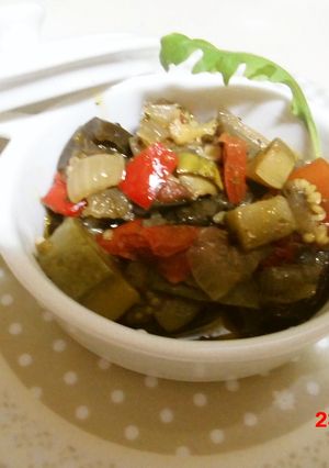 糖質オフの野菜のオーヴン焼き・ギリシャ風-レシピのメイン写真
