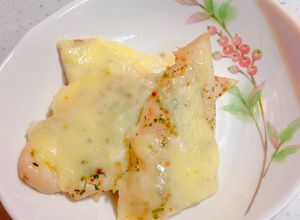 お弁当に＊簡単すぎる＊ささ身チーズ焼き-レシピのメイン写真