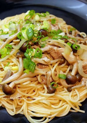 めんつゆdeきのこの和パスタ-レシピのメイン写真