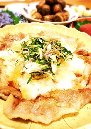 絶品♡豚ロース肉deやわらかいポン酢掛け-レシピのメイン写真