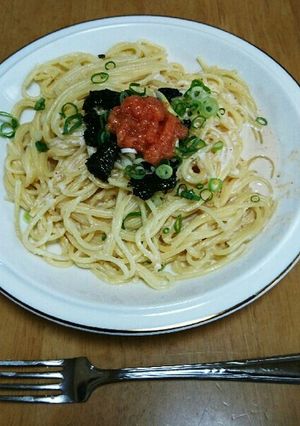 簡単！明太子クリームパスタ-レシピのメイン写真