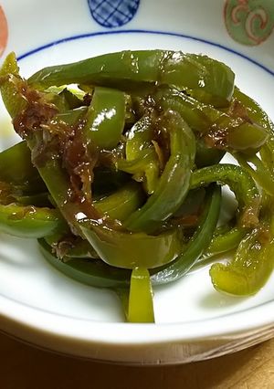 甘辛ピーマン-レシピのメイン写真
