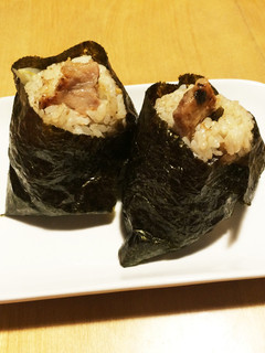天むす風トンこぶおにぎり-レシピのメイン写真