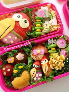 キョロちゃん♡簡単♡キャラ弁-レシピのメイン写真