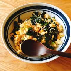 糖質制限 豆腐チャーハン風 カルシウム！-レシピのメイン写真