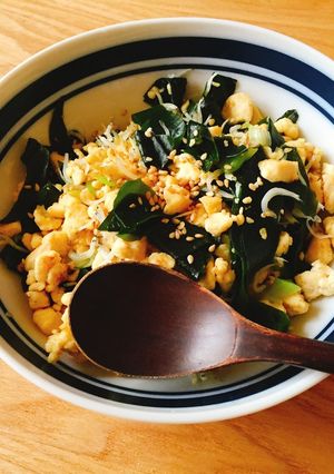 糖質制限 豆腐チャーハン風 カルシウム!-レシピのメイン写真