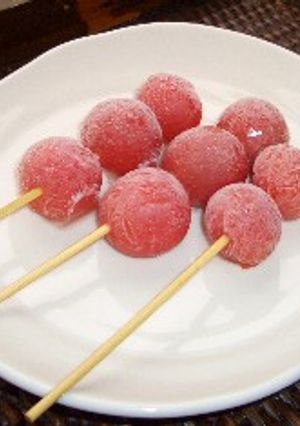 プチトマトのアイスキャンディー-レシピのメイン写真
