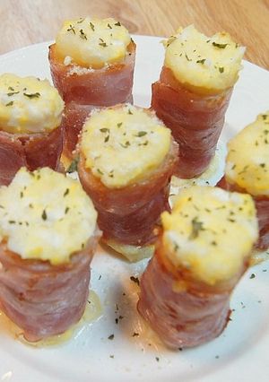 【お子様】ポテトサラダ☆ベーコン巻き-レシピのメイン写真