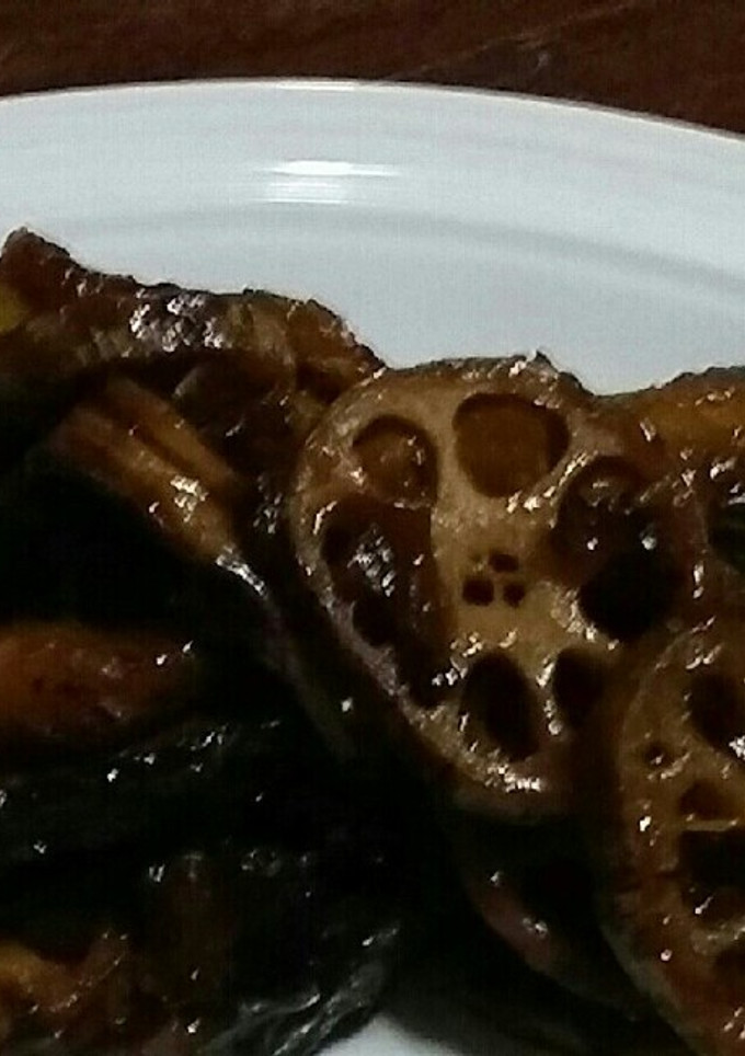 南瓜、蓮根、茄子の甘酢炒め-レシピのメイン写真