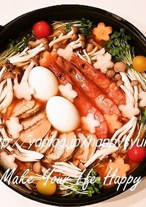 フォトジェニック☆秋の海鮮キムチ鍋-レシピのメイン写真