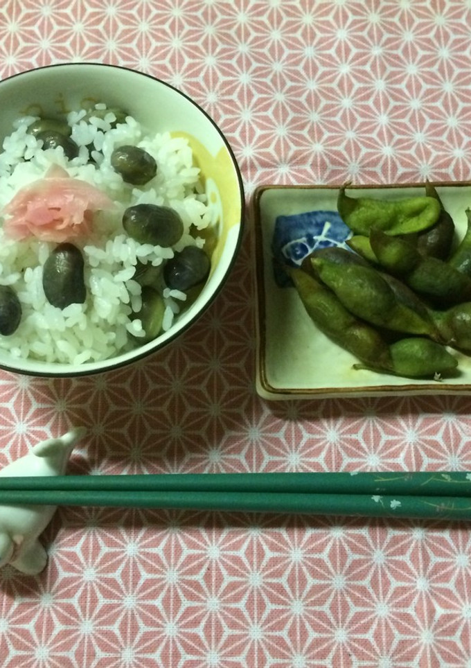 【京都丹波】ちょっと贅沢！和知黒枝豆ご飯-レシピのメイン写真