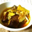 出汁いらず★チタケと茄子と豚肉のうどん