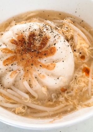 肉まんスープ（肉まんアレンジ）-レシピのメイン写真
