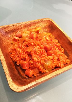 お弁当冷凍おかず！簡単マカロニケチャップ-レシピのメイン写真