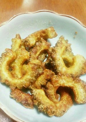 雑！男飯流おつまみゴーヤ揚げ-レシピのメイン写真