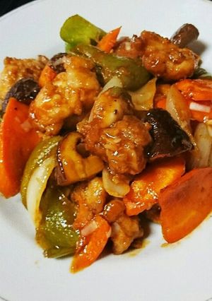 野菜モリモリ！鶏肉の甘酢あんかけ-レシピのメイン写真