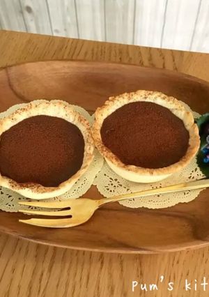 生チョコカスタードタルト-レシピのメイン写真