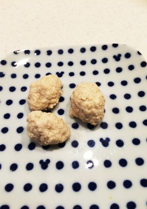 離乳食に☆ふわふわ鶏団子-レシピのメイン写真